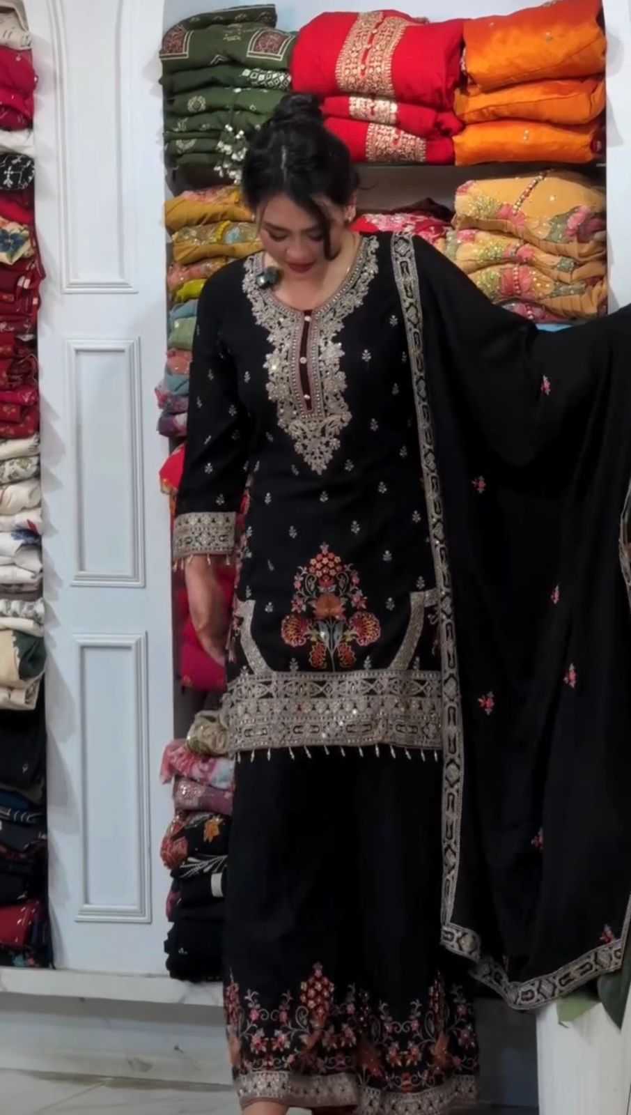 Georgette Embroidery Suit