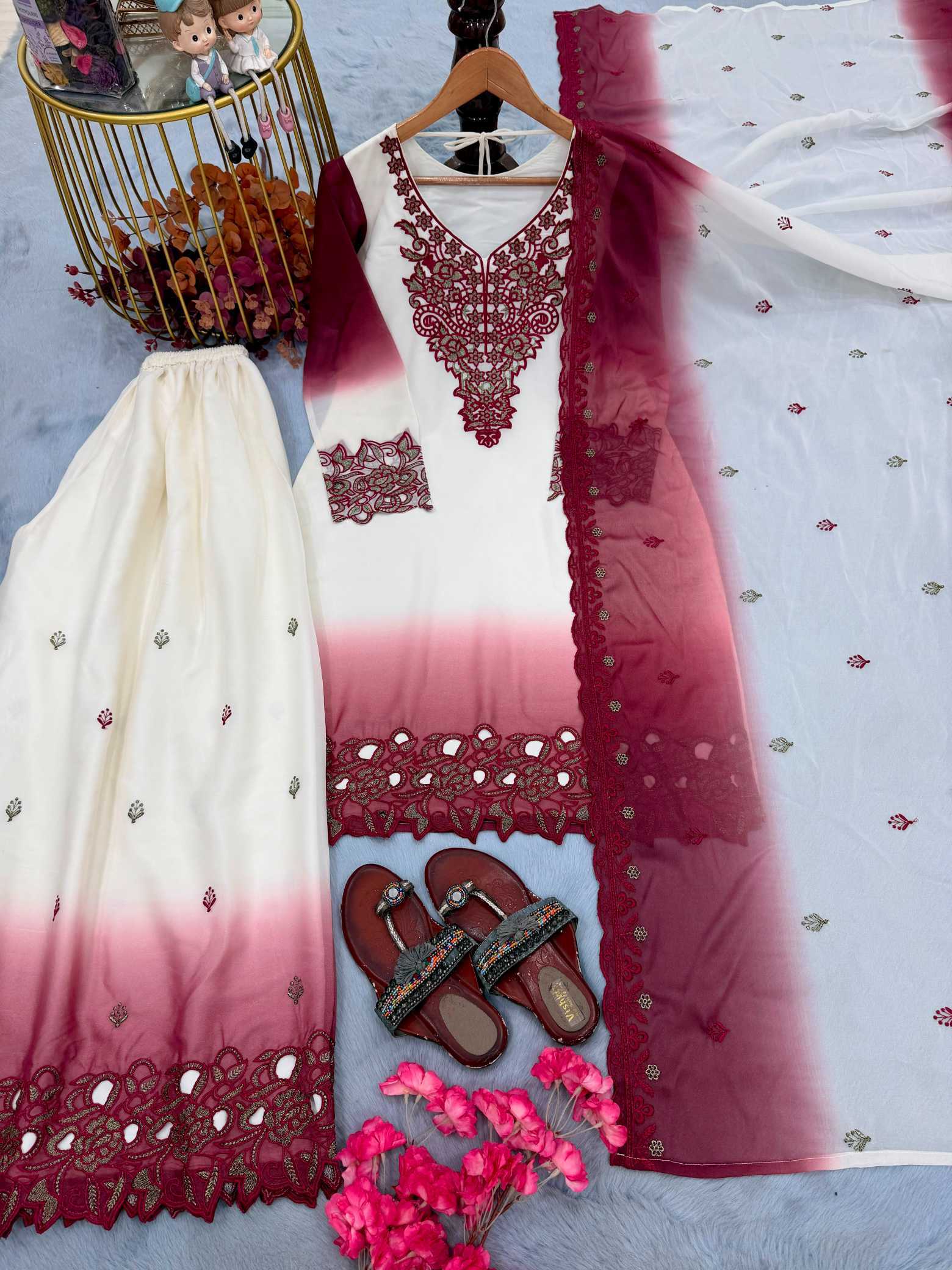 Embroidery Suit