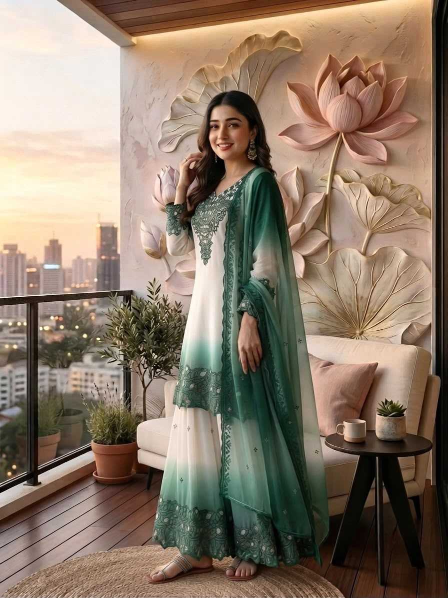 Embroidery Suit