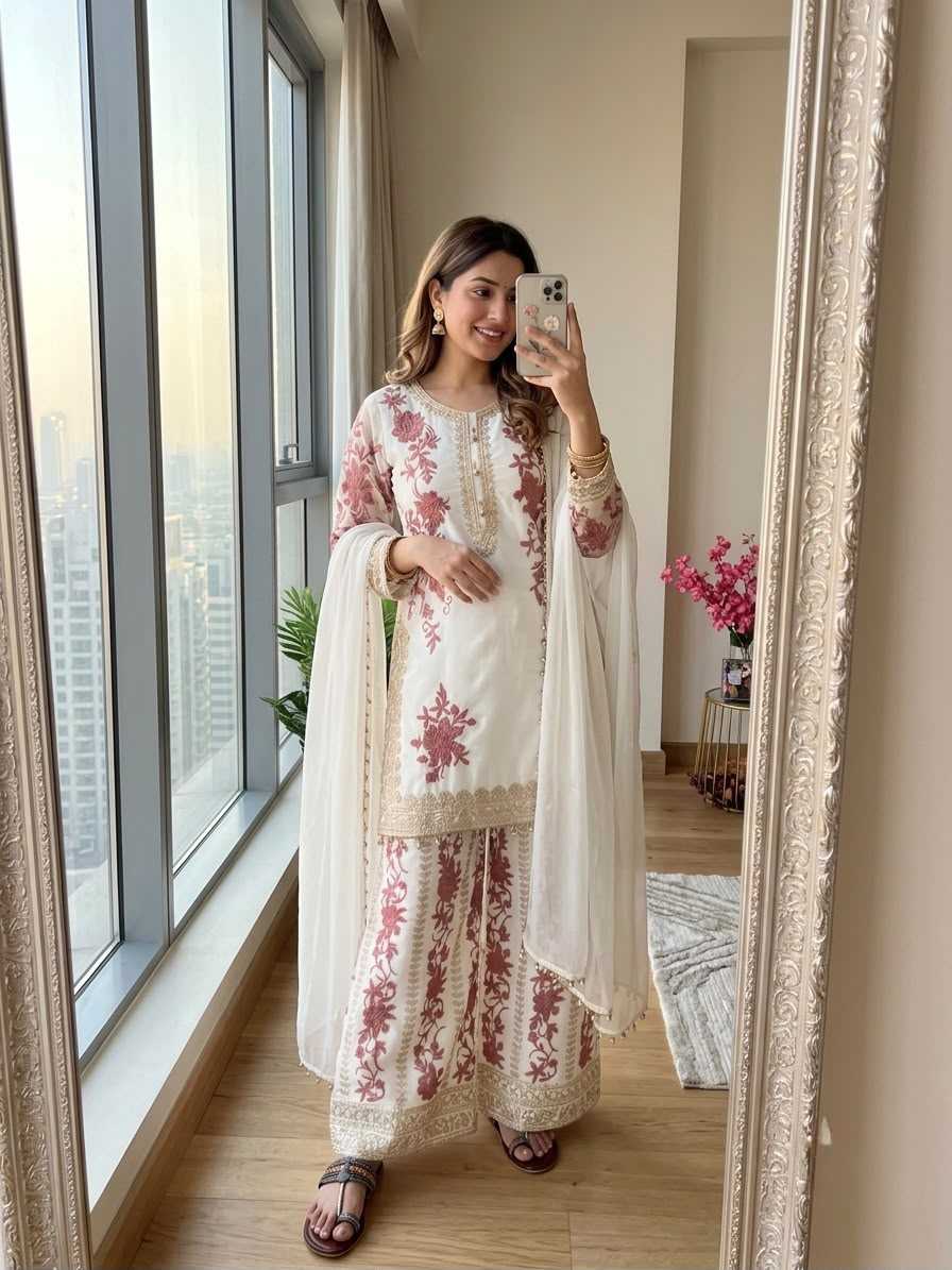 Embroidery Suit