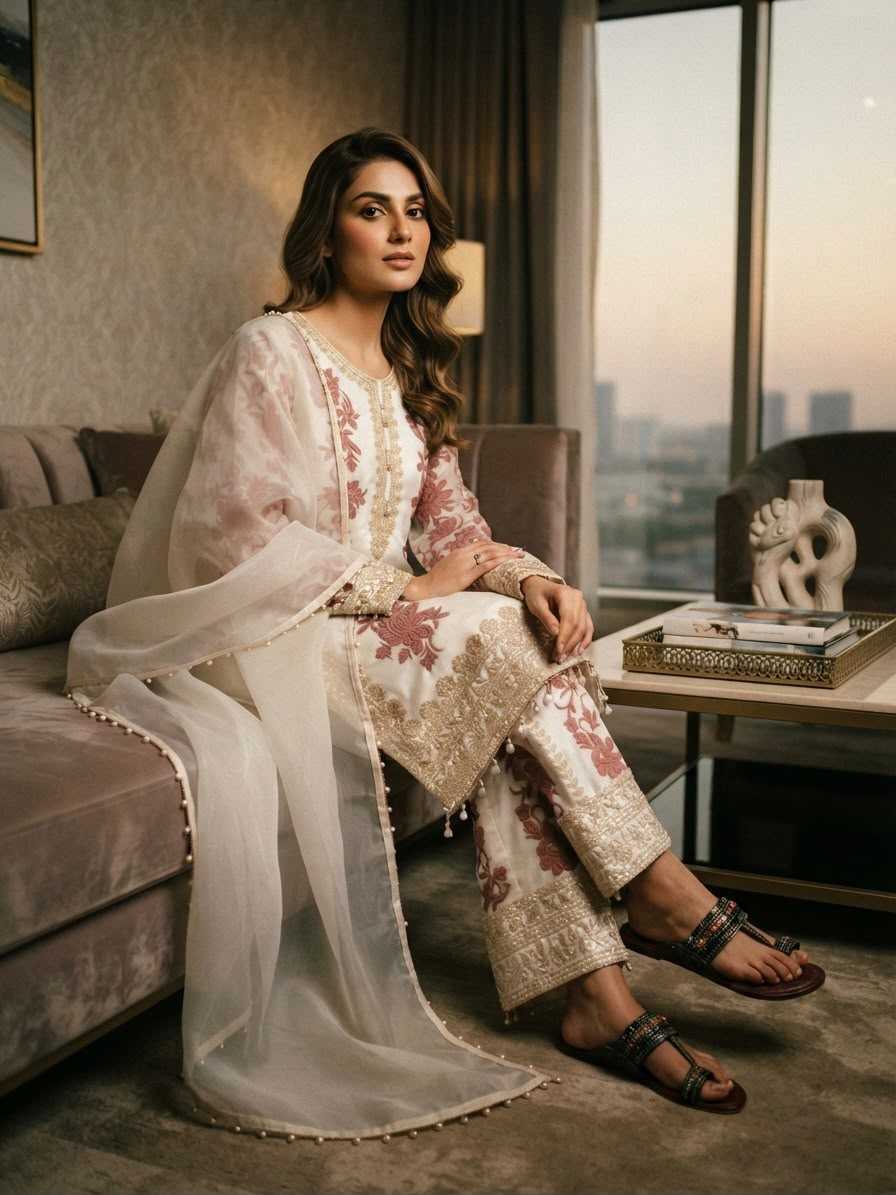 Embroidery Suit