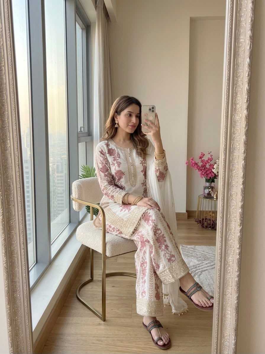 Embroidery Suit