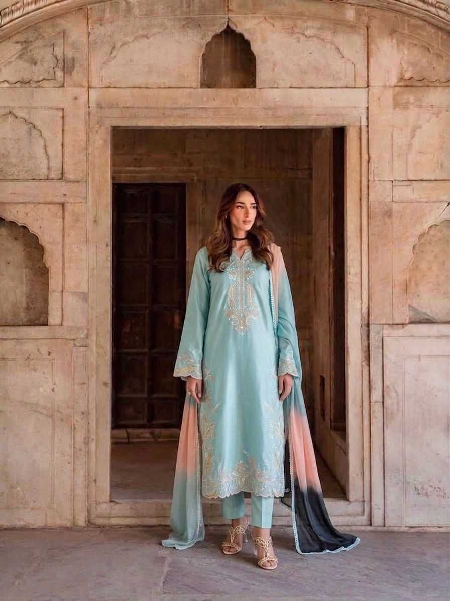 Satin Ladies Suit