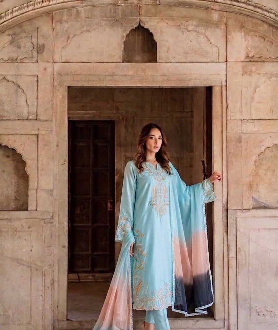 Satin Ladies Suit