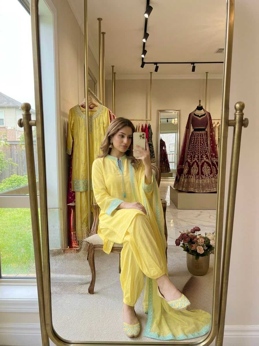 Ladies Silk Suit