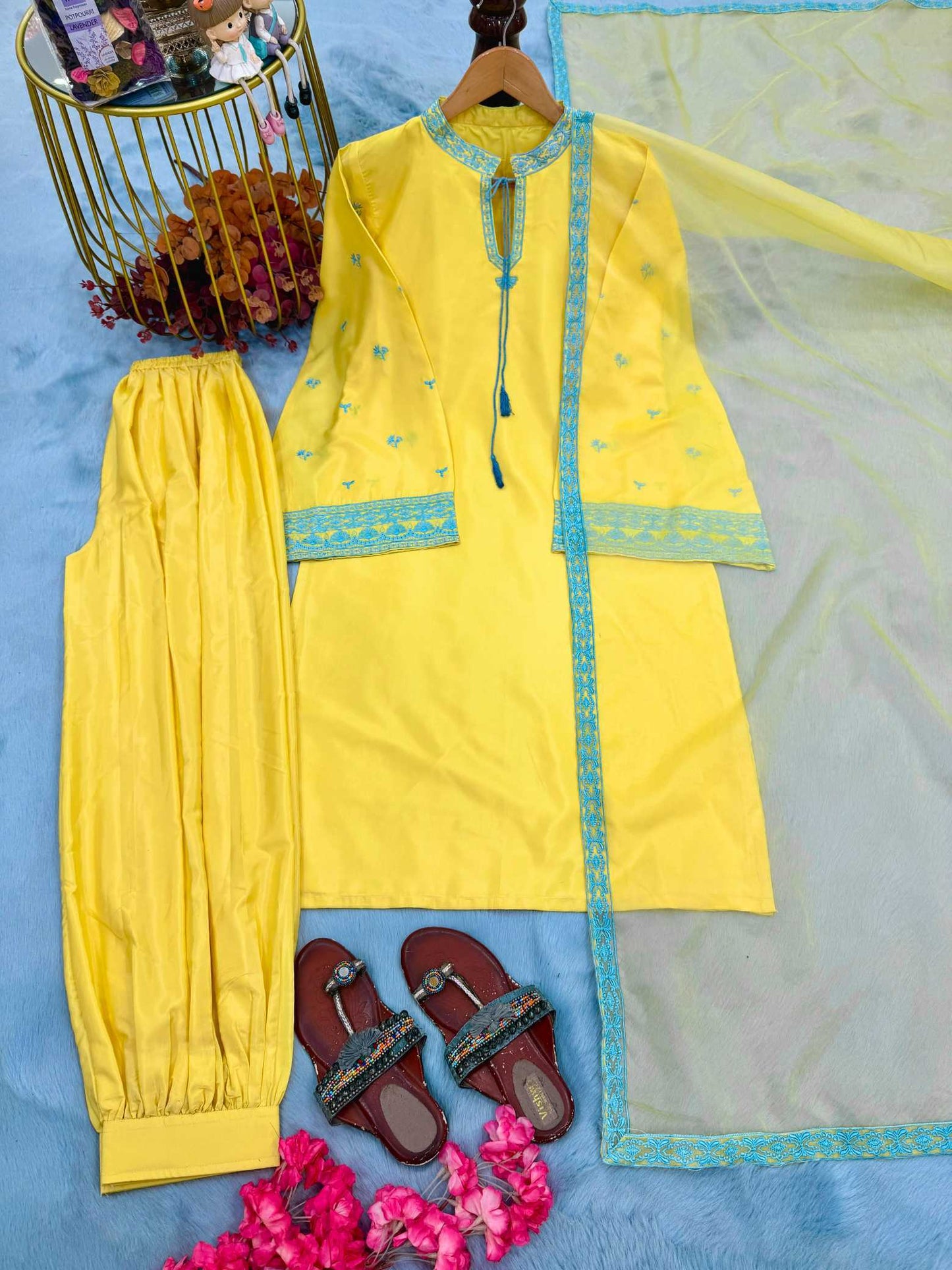 Ladies Silk Suit