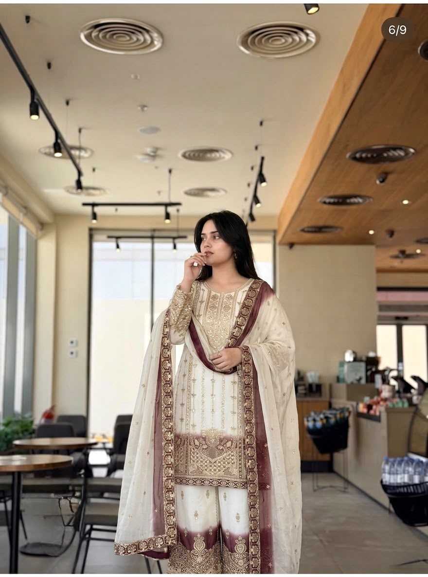Georgette Embroidery Suit