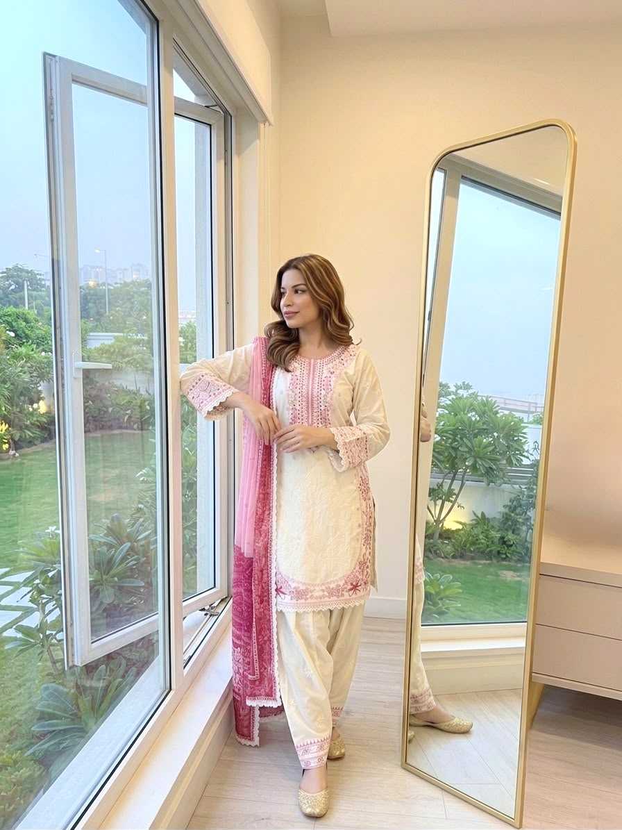 Embroidery Suit