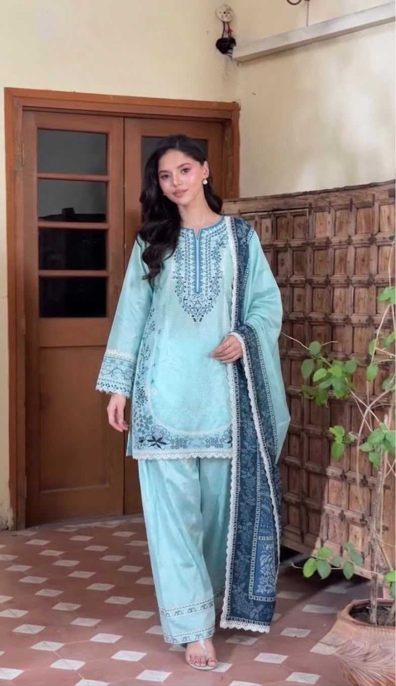 Embroidery Suit