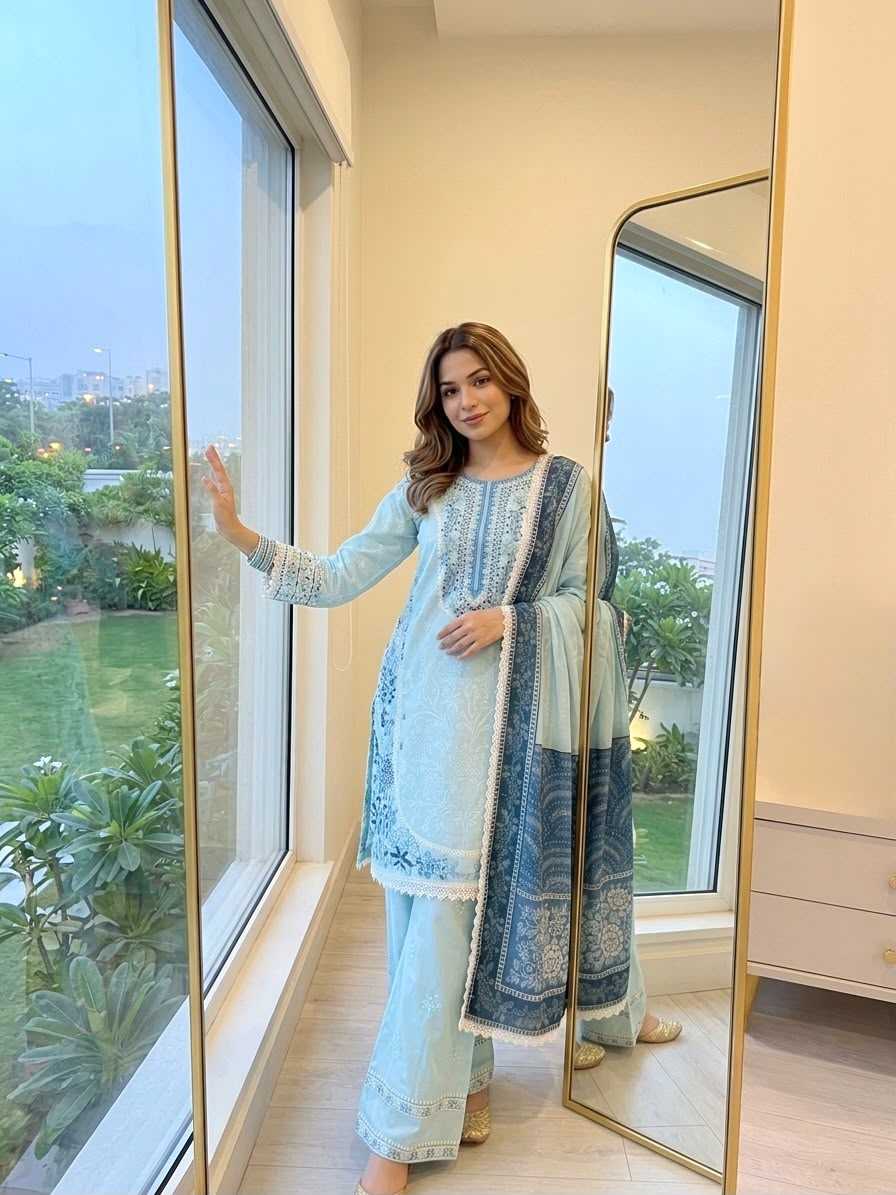 Embroidery Suit