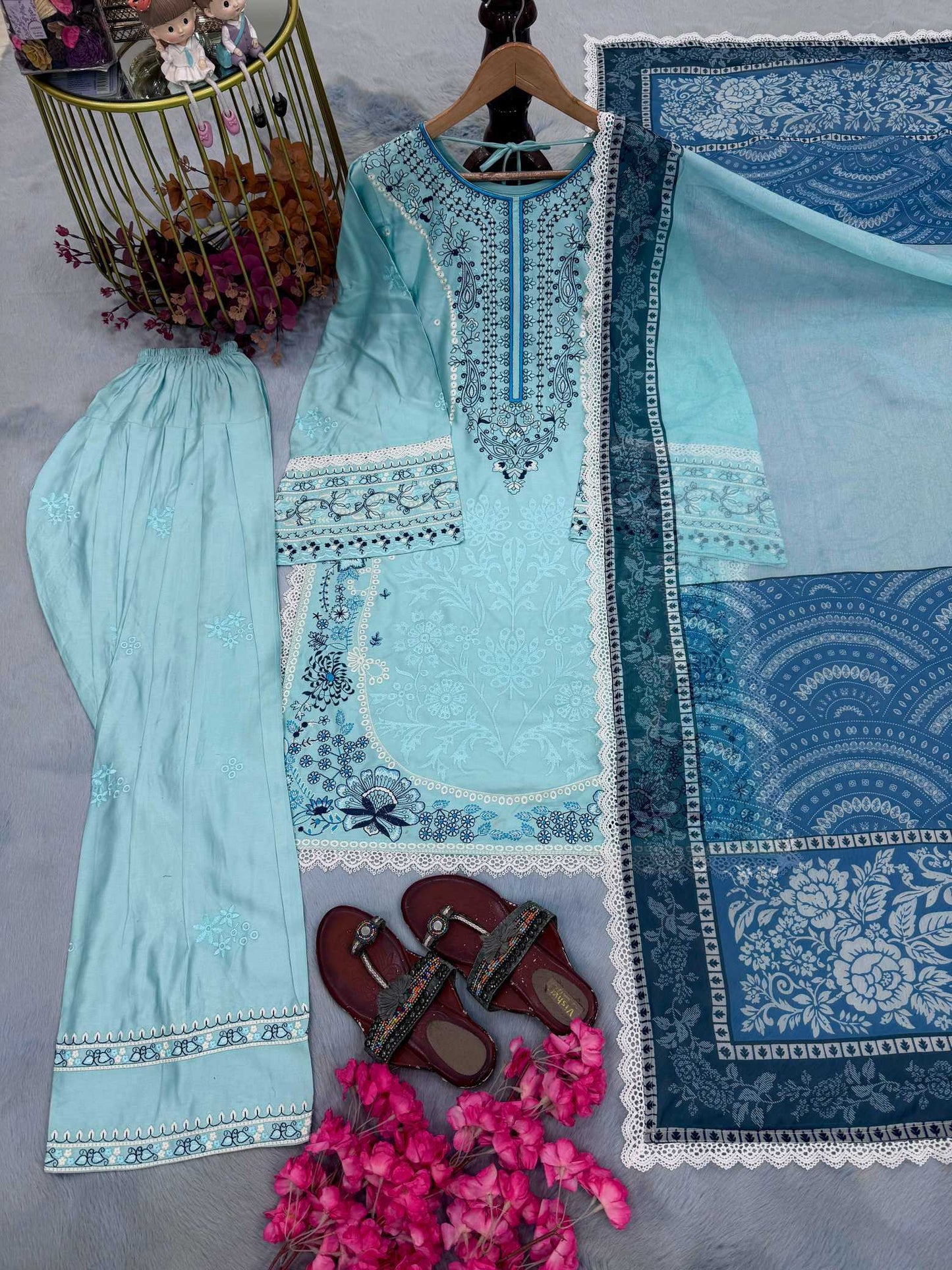 Embroidery Suit