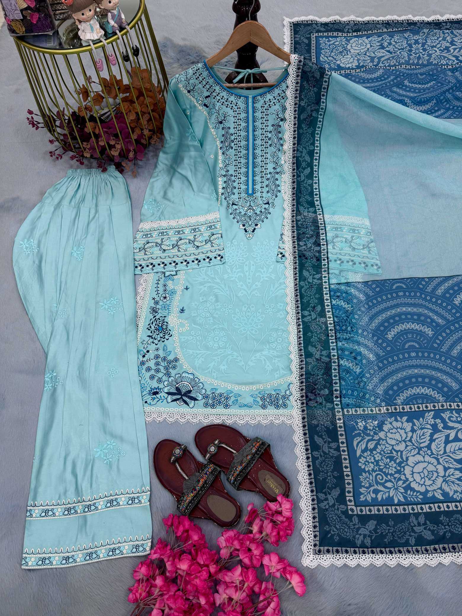 Embroidery Suit