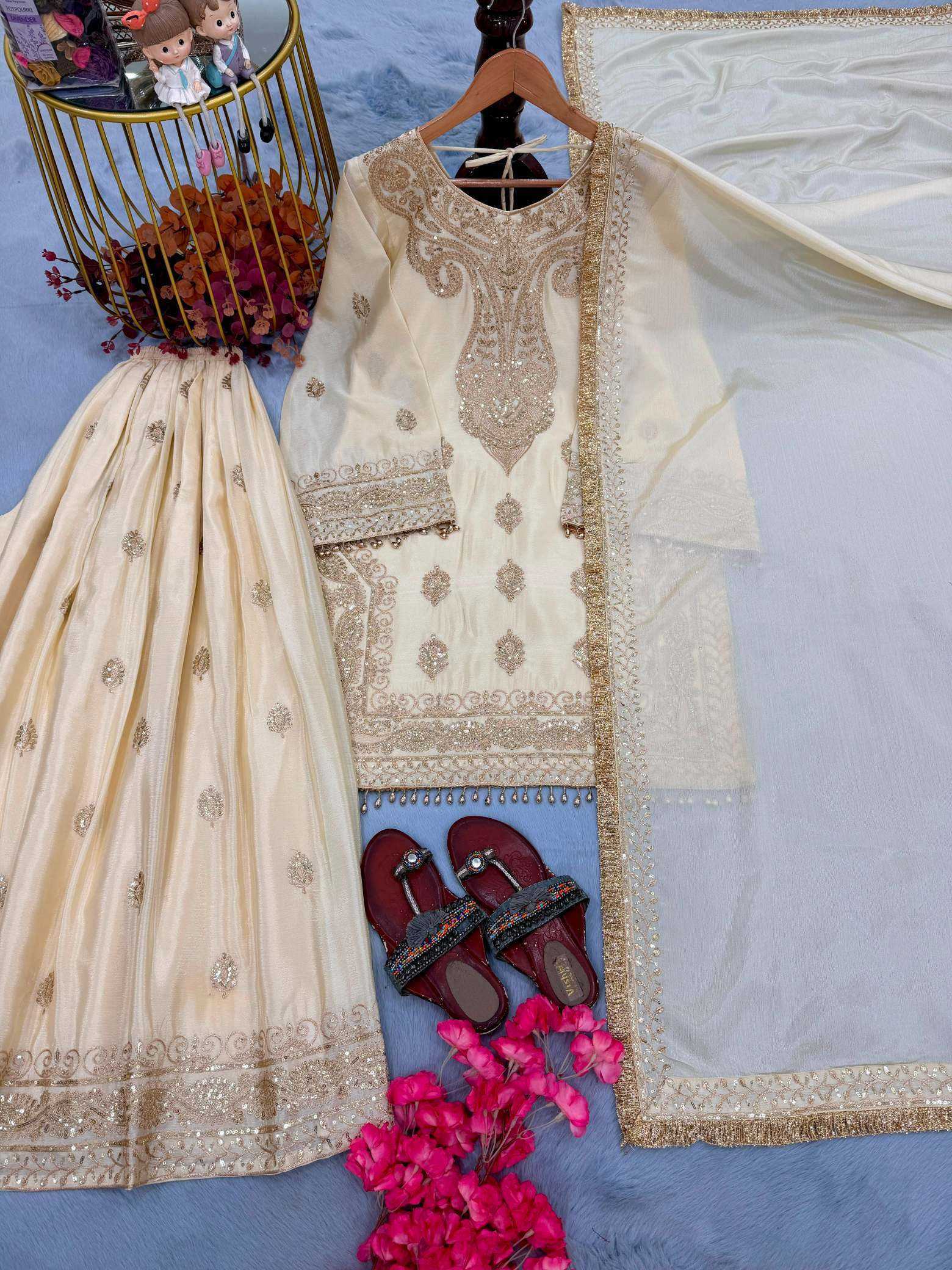 Embroidery Suit