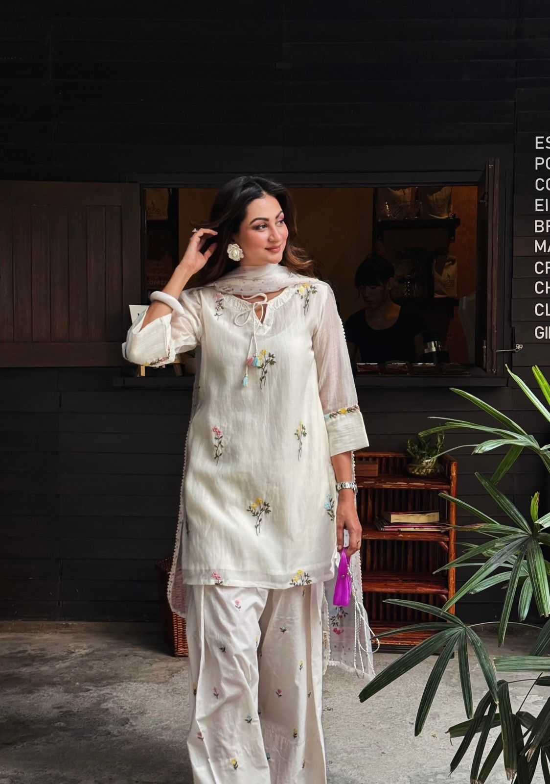 Chanderi Soft Embroidery Suit 246