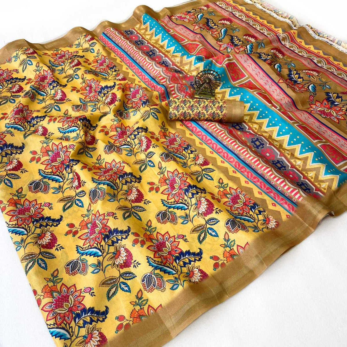 Tussar Silk Soft Saree