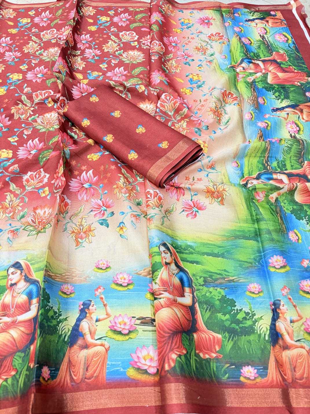 Cotton Designer Saree