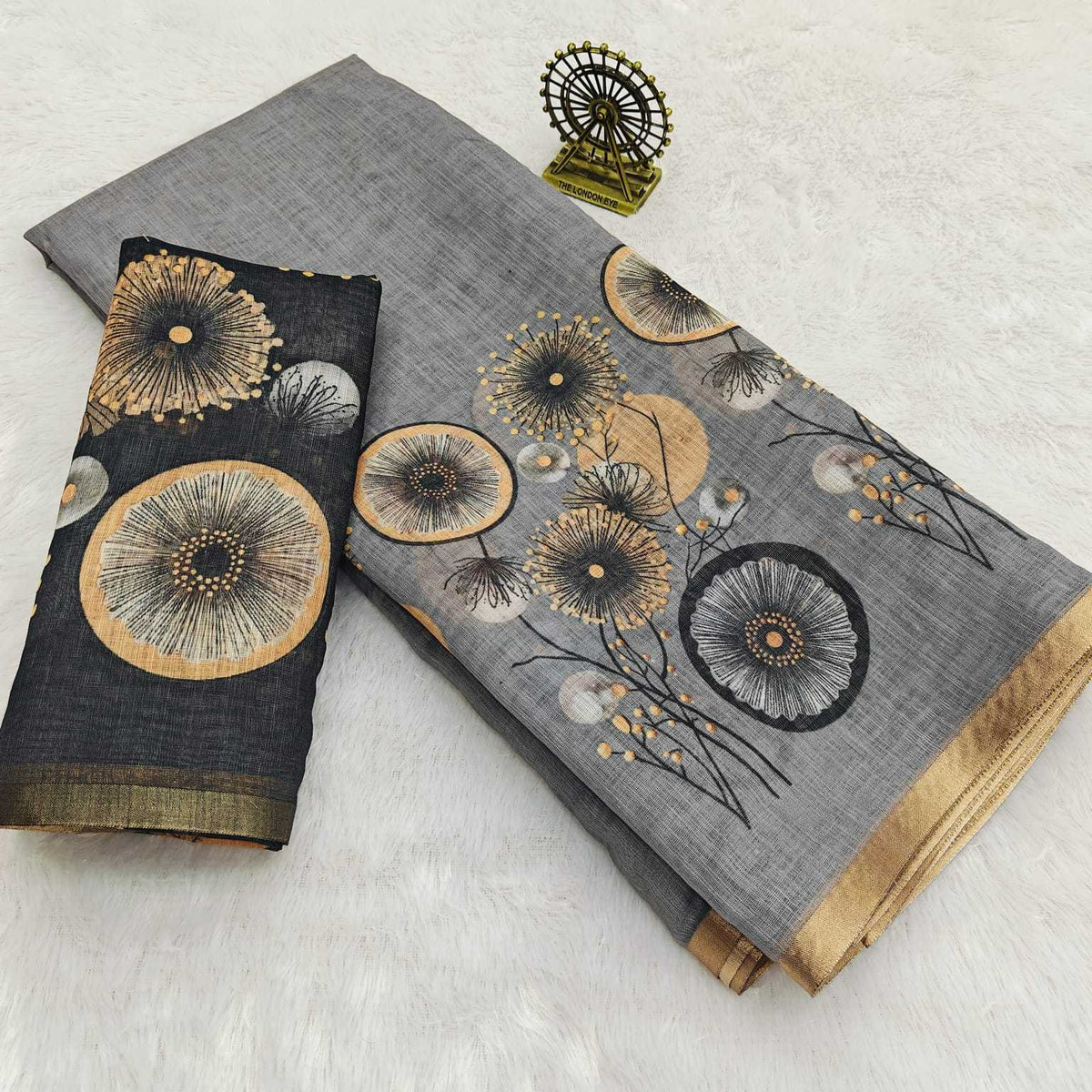 Cotton Printed Saree