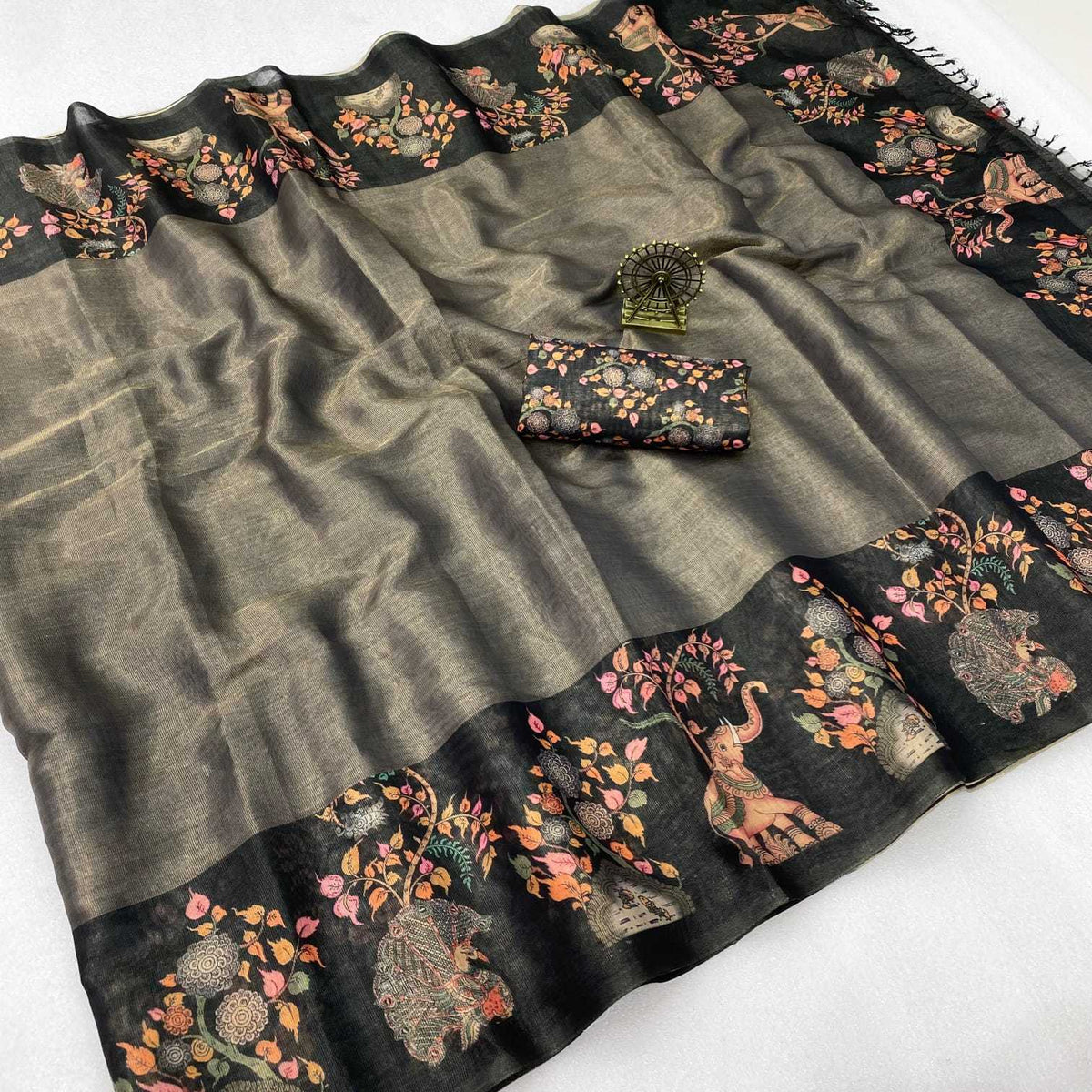 Tissue Silk Soft Saree