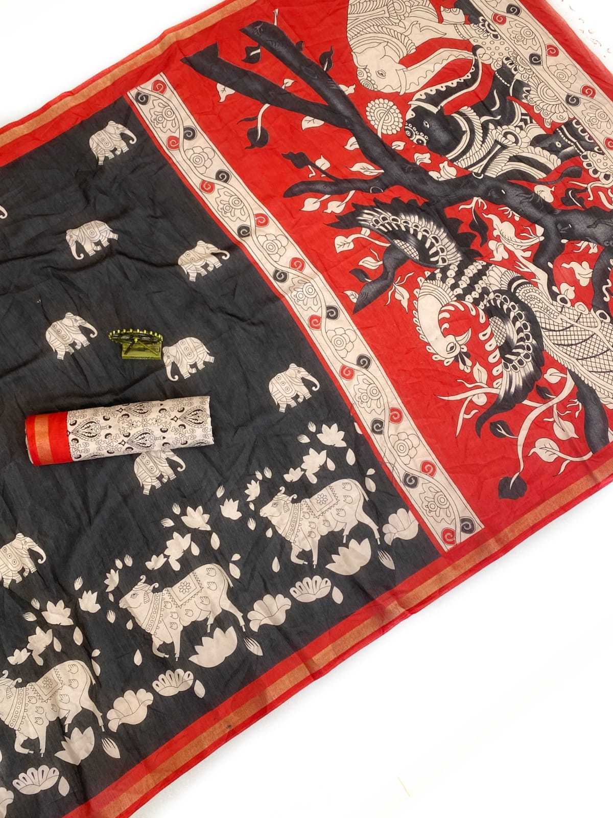 Cotton Printed Saree