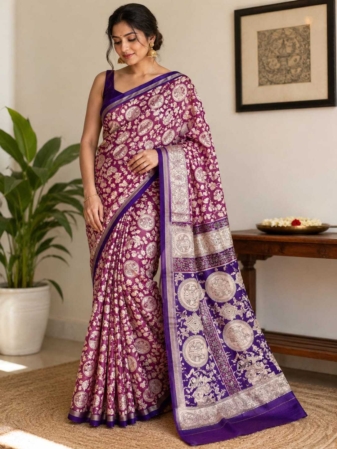 Cotton Printed Saree