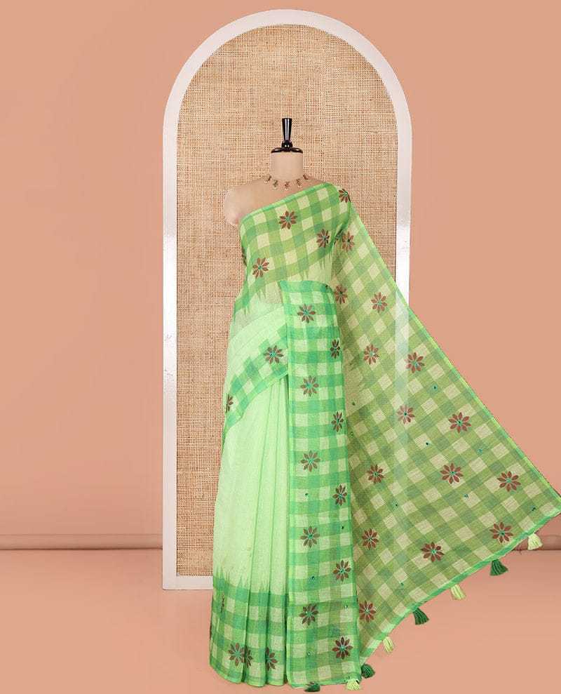 Cotton Printed Saree