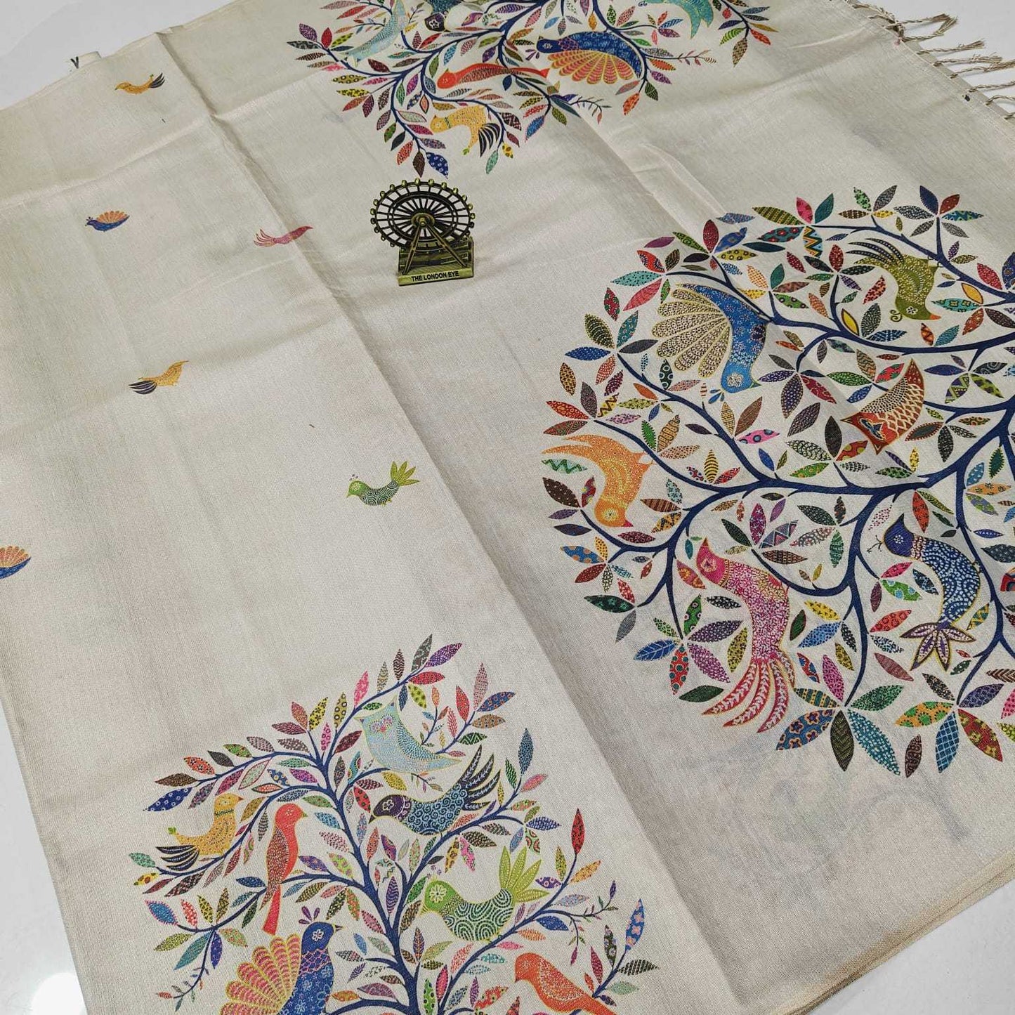 Tissue Silk Printed Saree