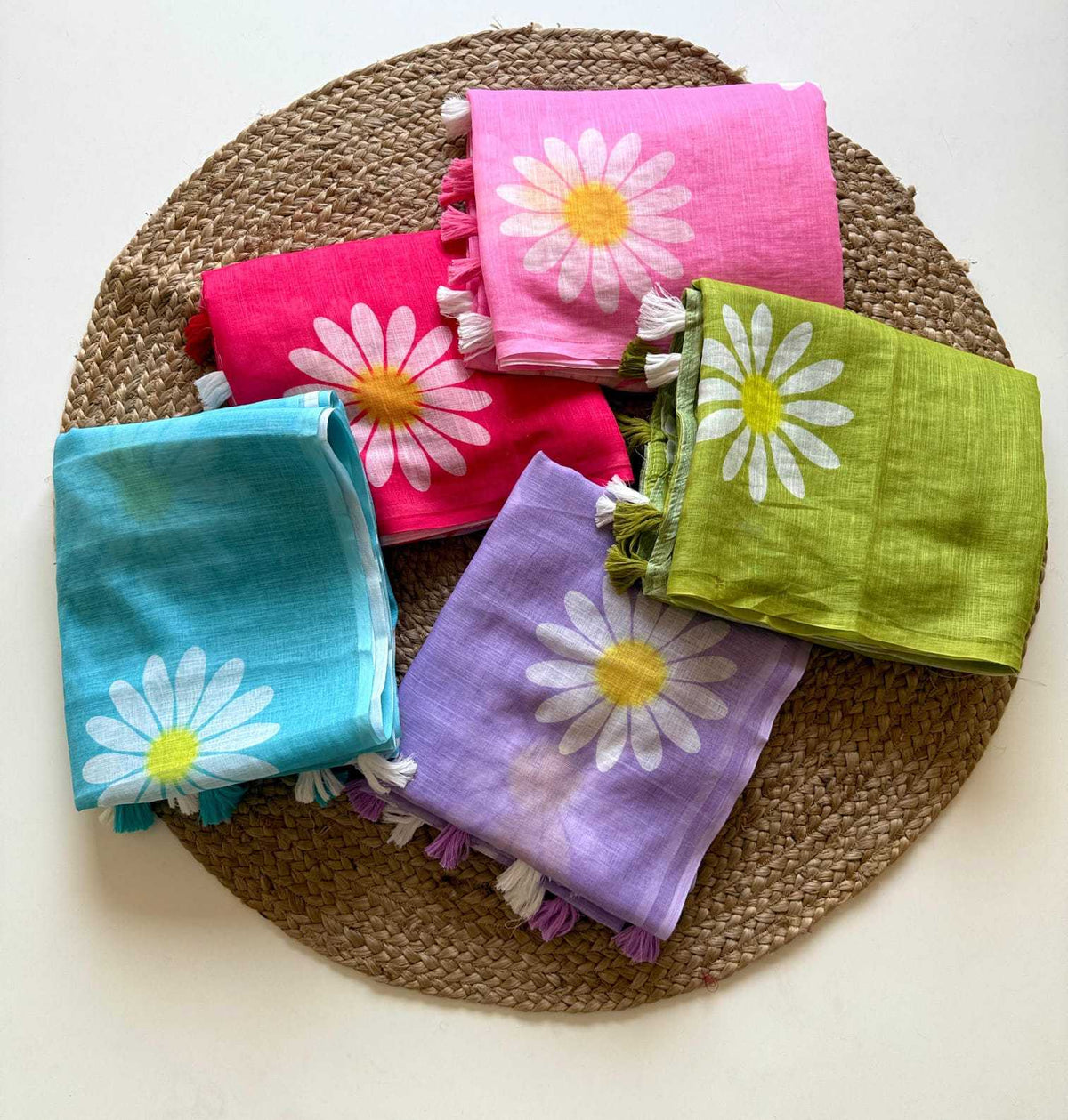 Linen Fancy Saree
