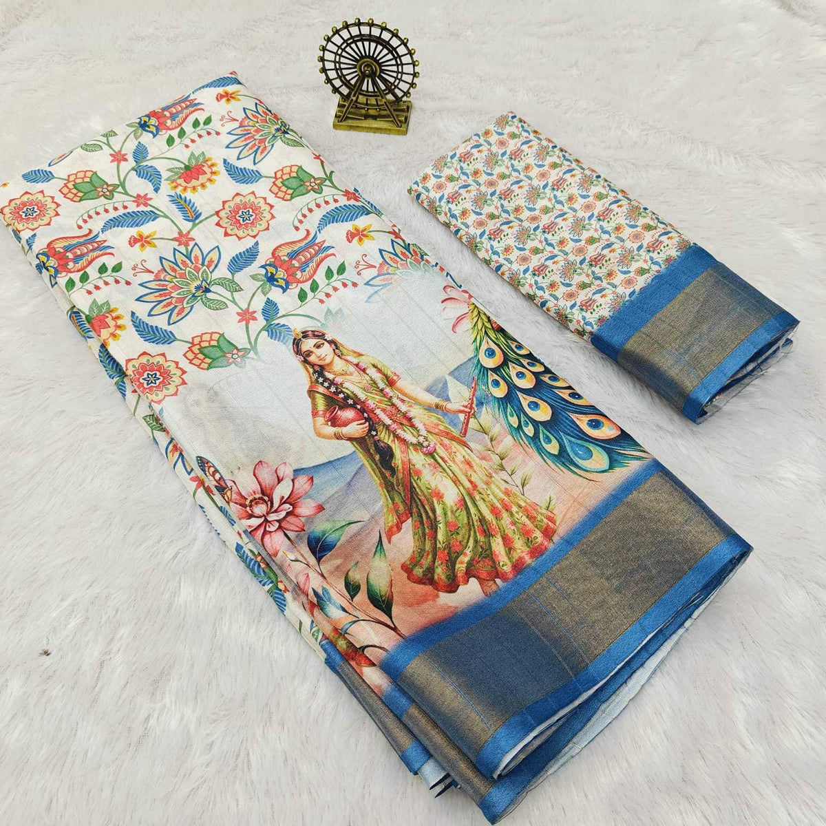 Tussar Silk Soft Saree
