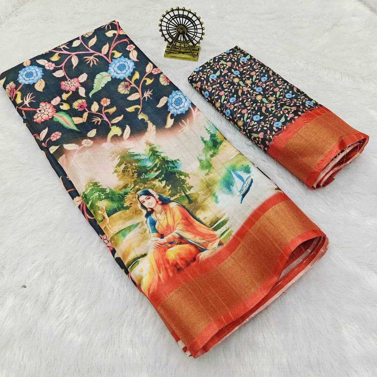 Tussar Silk Soft Saree