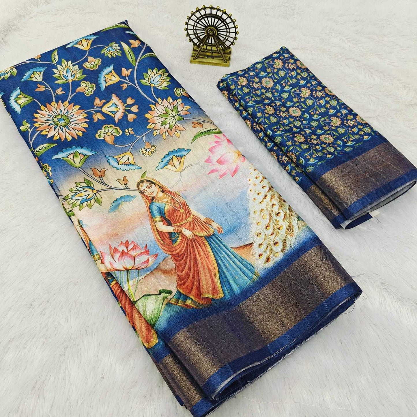 Tussar Silk Soft Saree