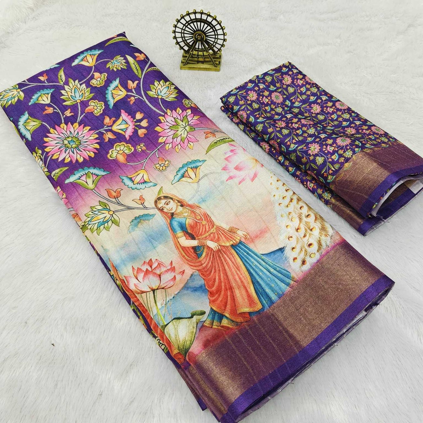 Tussar Silk Soft Saree