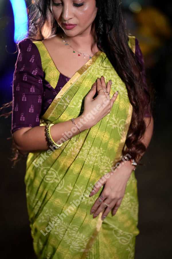 Cotton Designer Saree