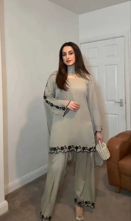 Faux Georgette Suit JT-152080