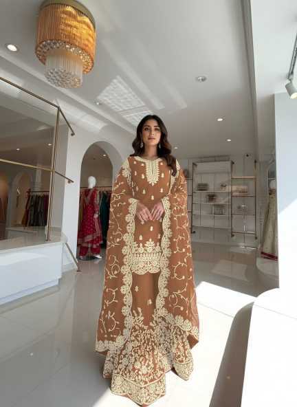 Pure Silk Embroidery Suit
