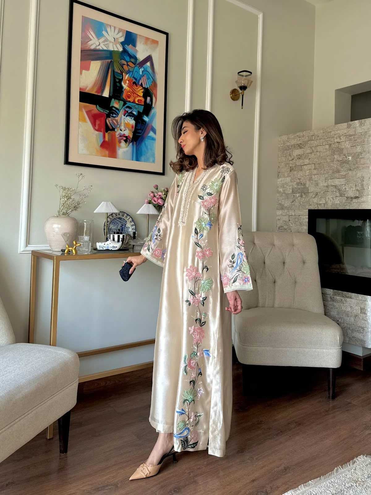 Premium Roman Silk Party Wear Suit