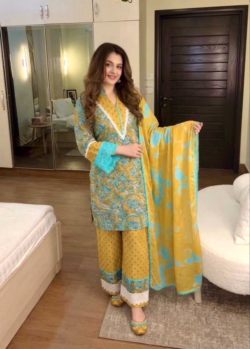 Soft Cotton Ladies Suit JT-144790
