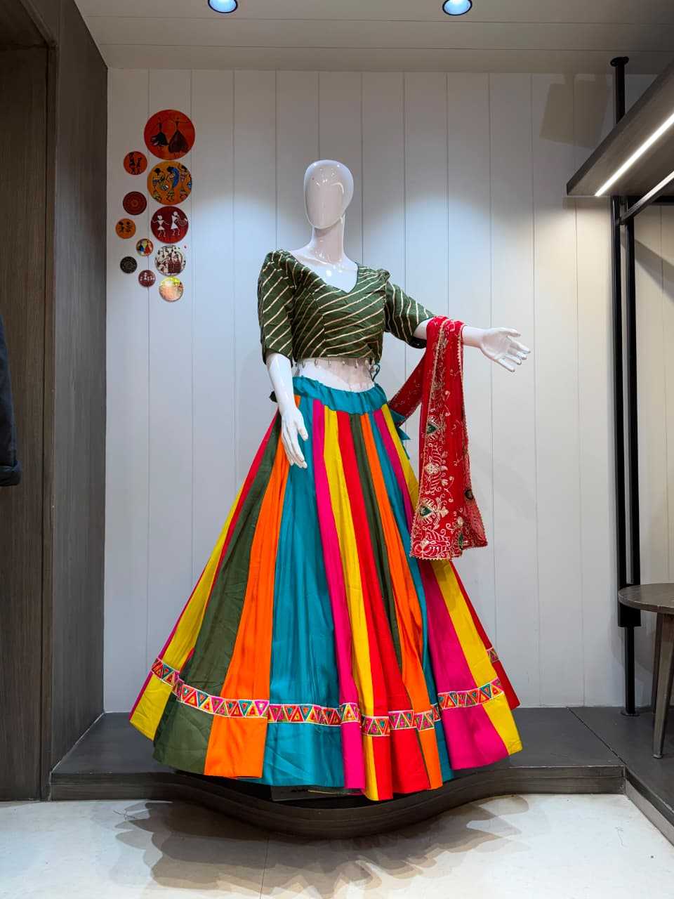 Ramleela Crepe Fancy Lehenga