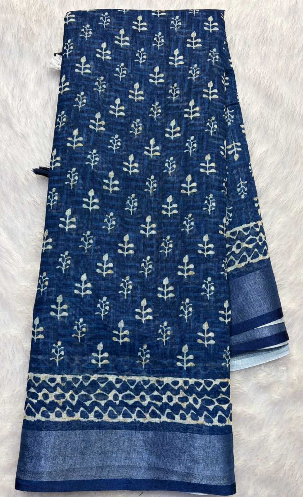 Linen Printed Saree