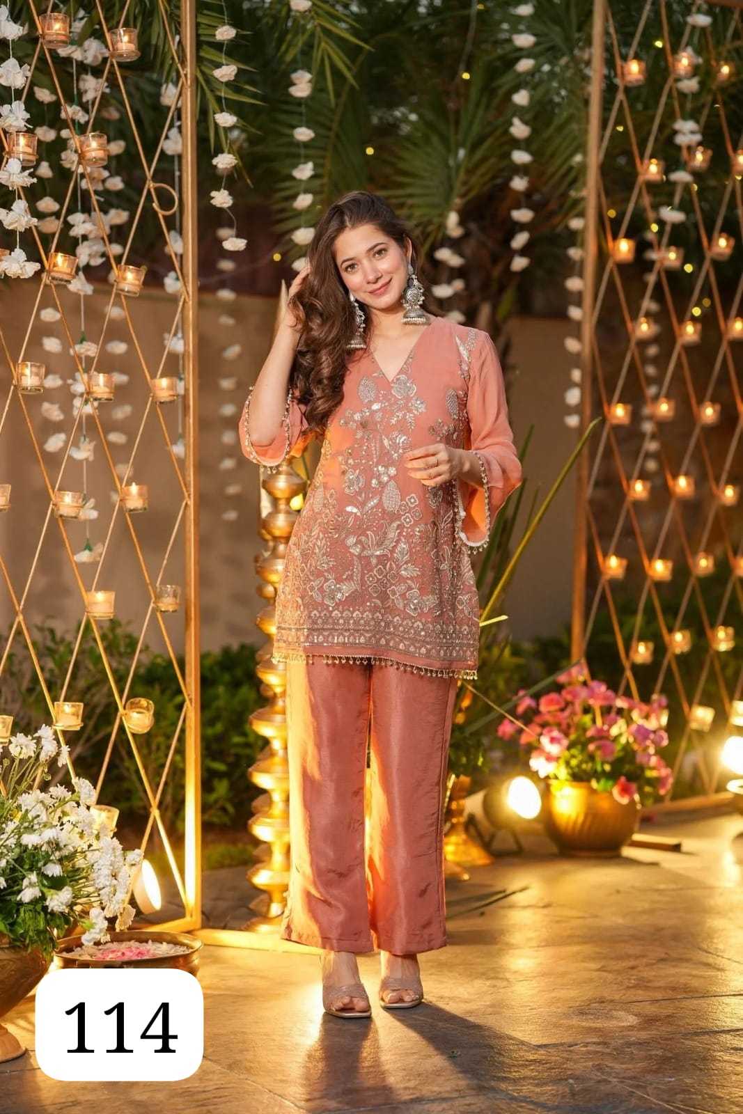 Chinon Embroidery Suit