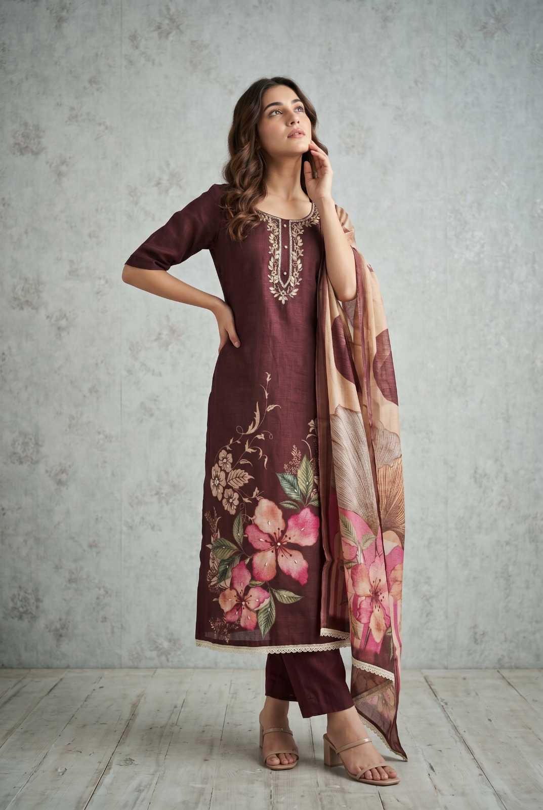 Cotton Printed Suit