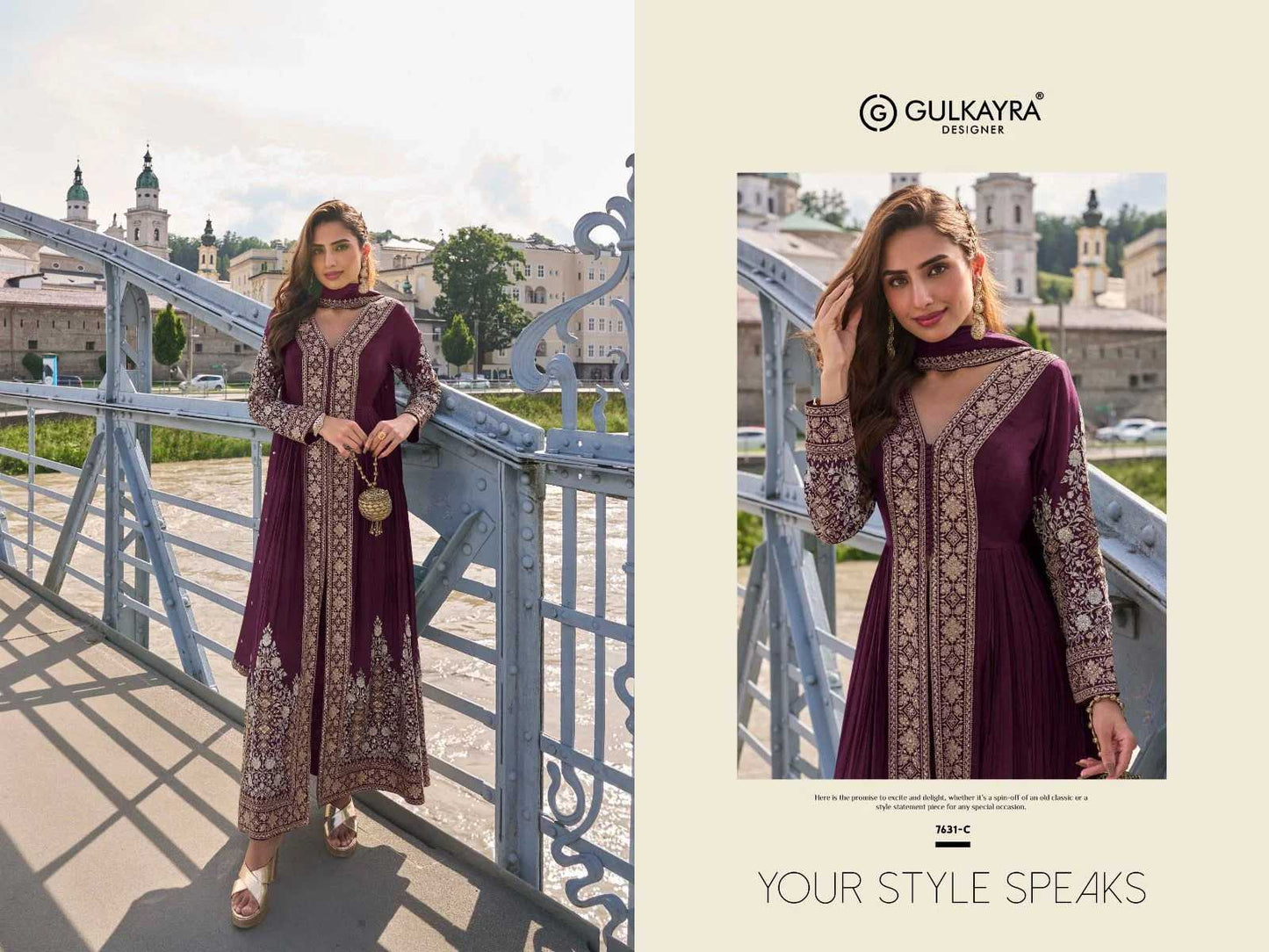 Chinon Embroidery Suit