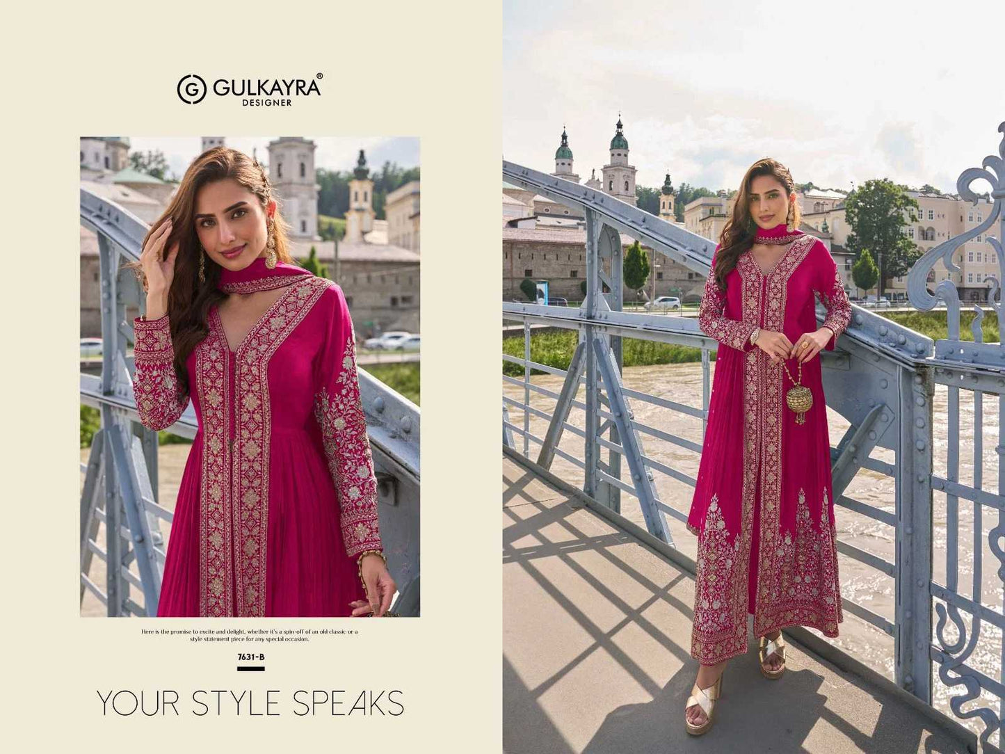 Chinon Embroidery Suit