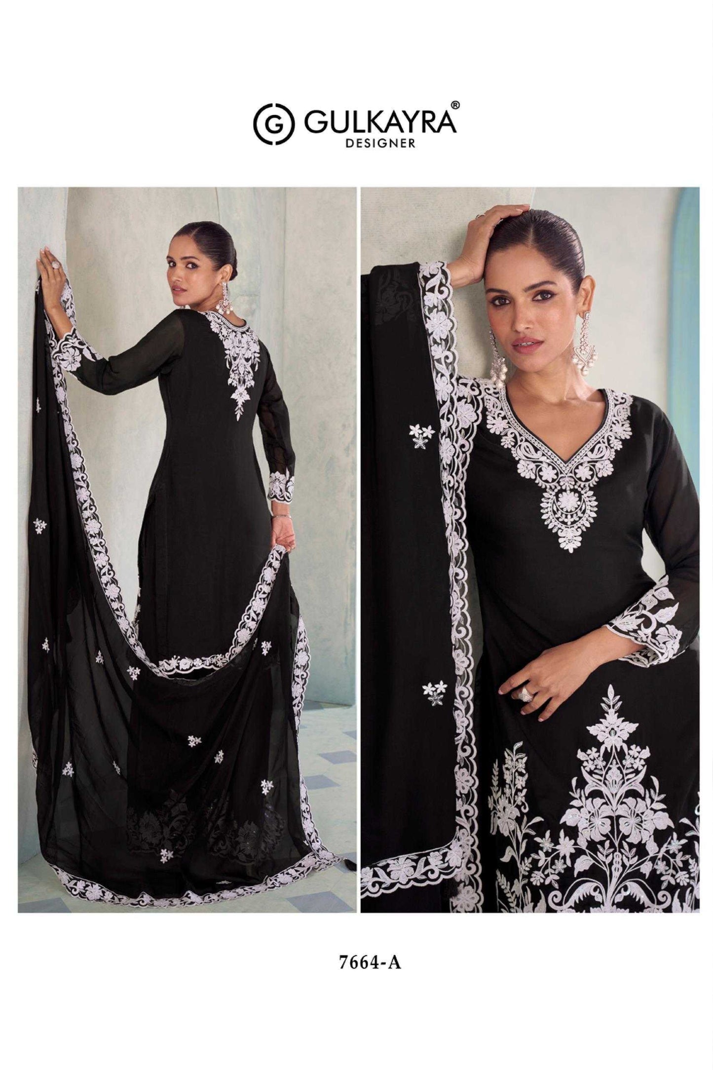 Chinon Embroidery Suit