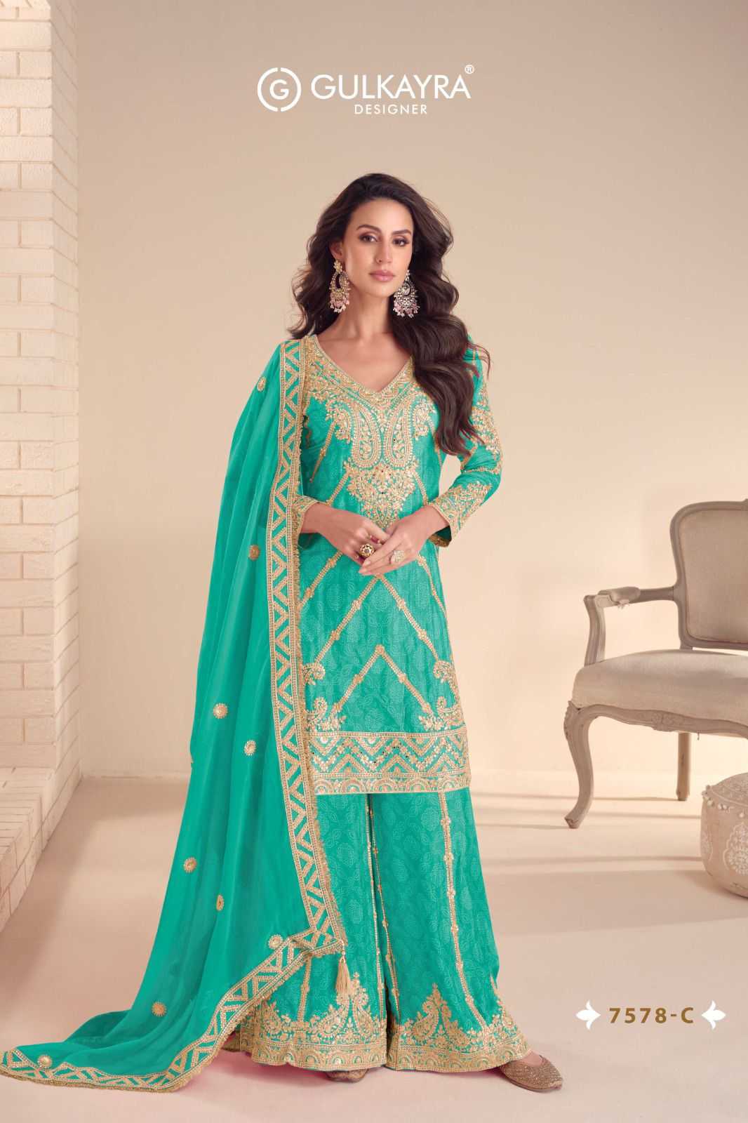 Embroidery Suit