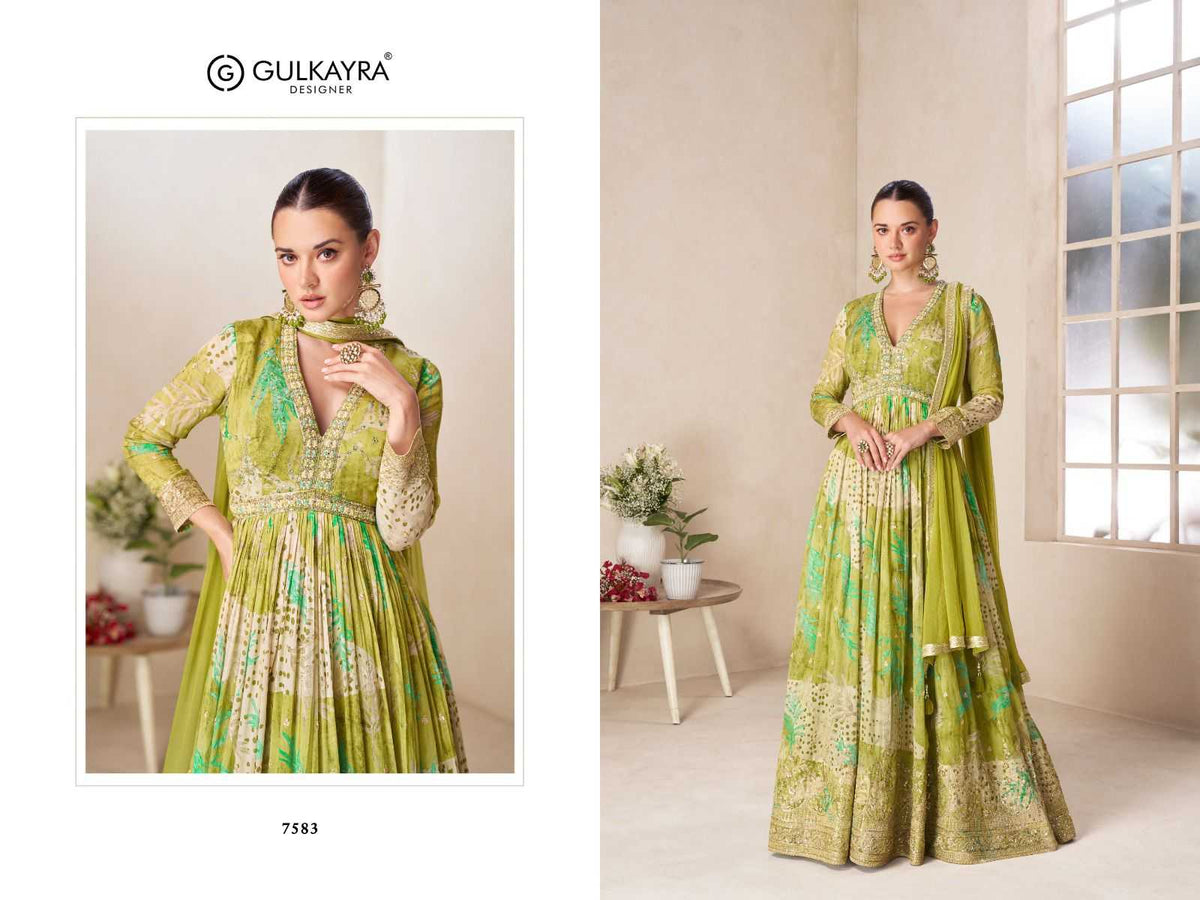Chinon Embroidery Gown