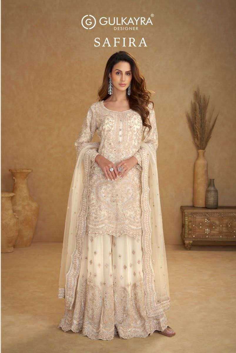 Net Embroidery Suit
