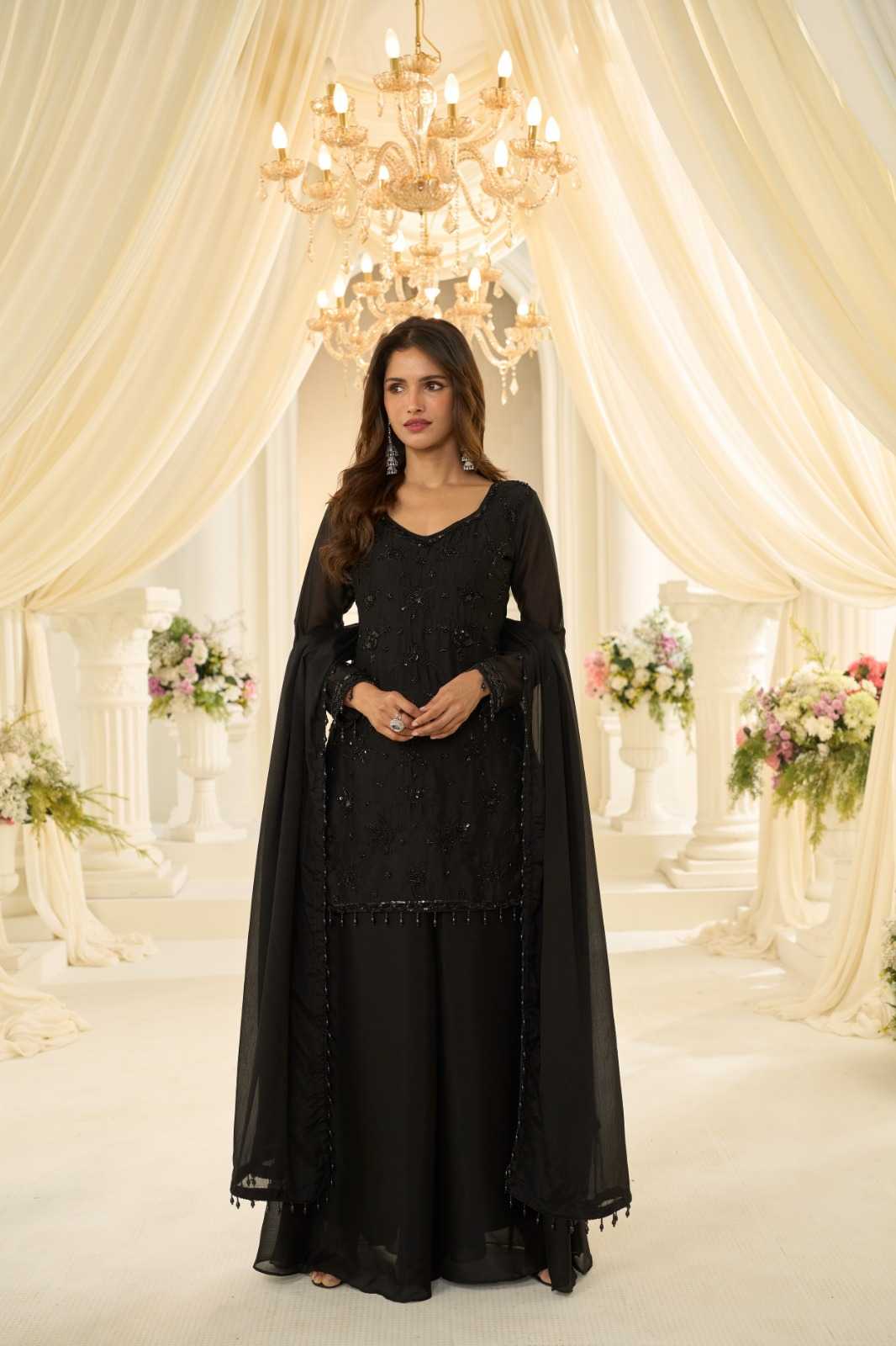 Chinon Silk Designer Kurti