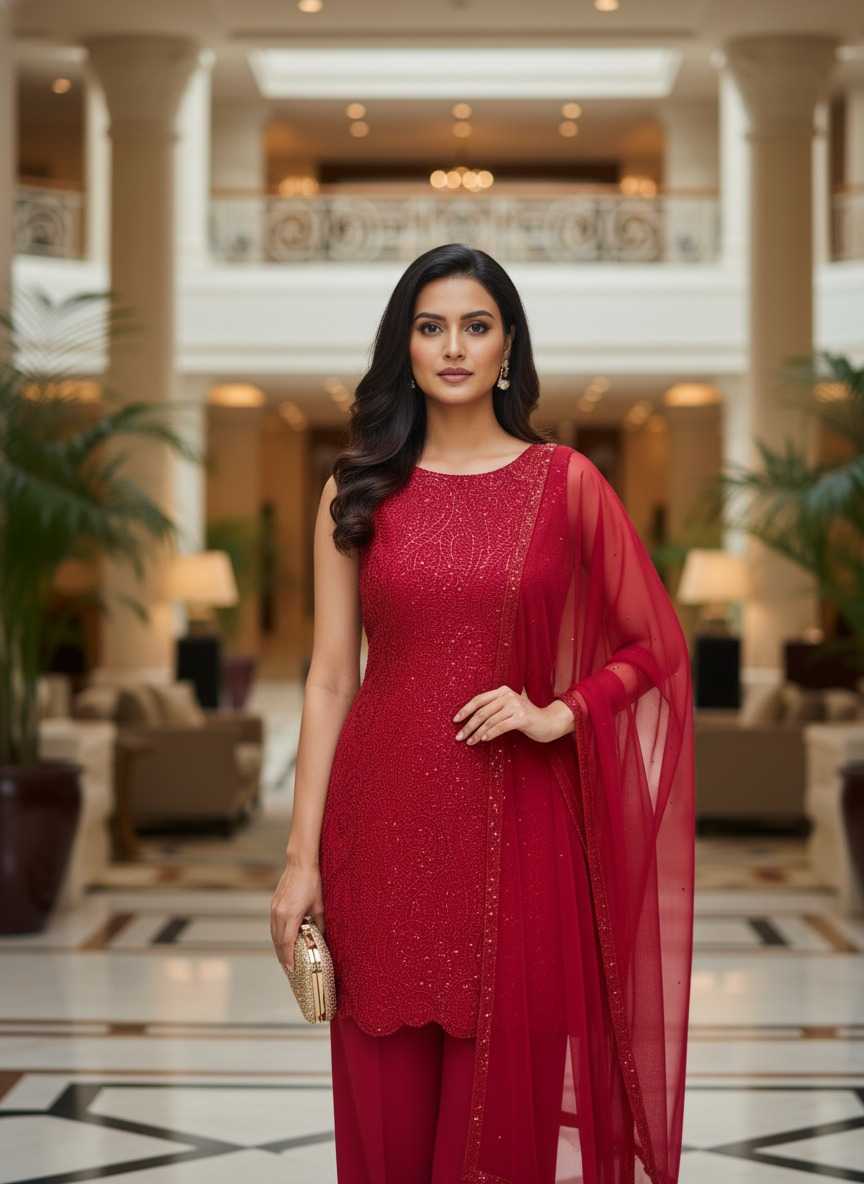 Georgette Suit