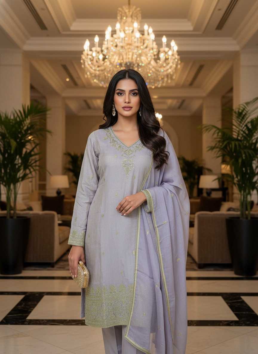 Silk Party Wear Kurti