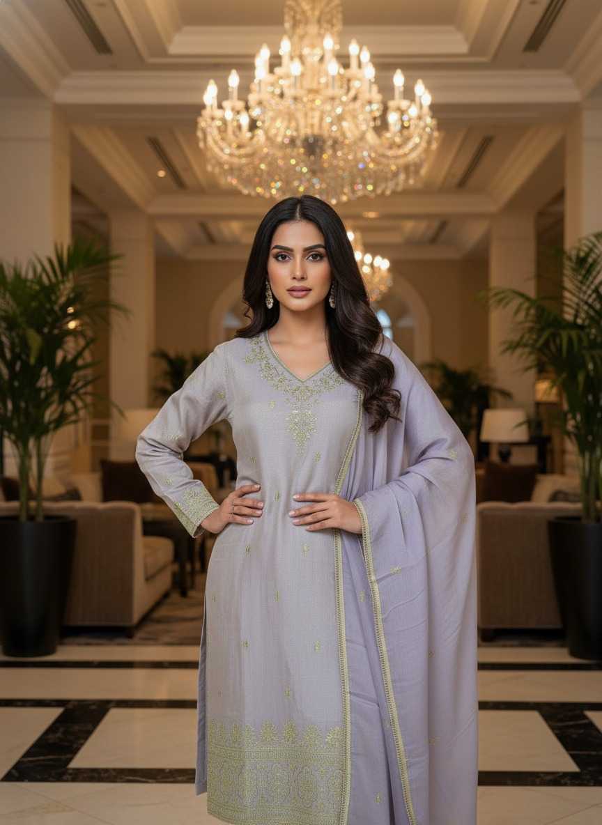 Silk Party Wear Kurti